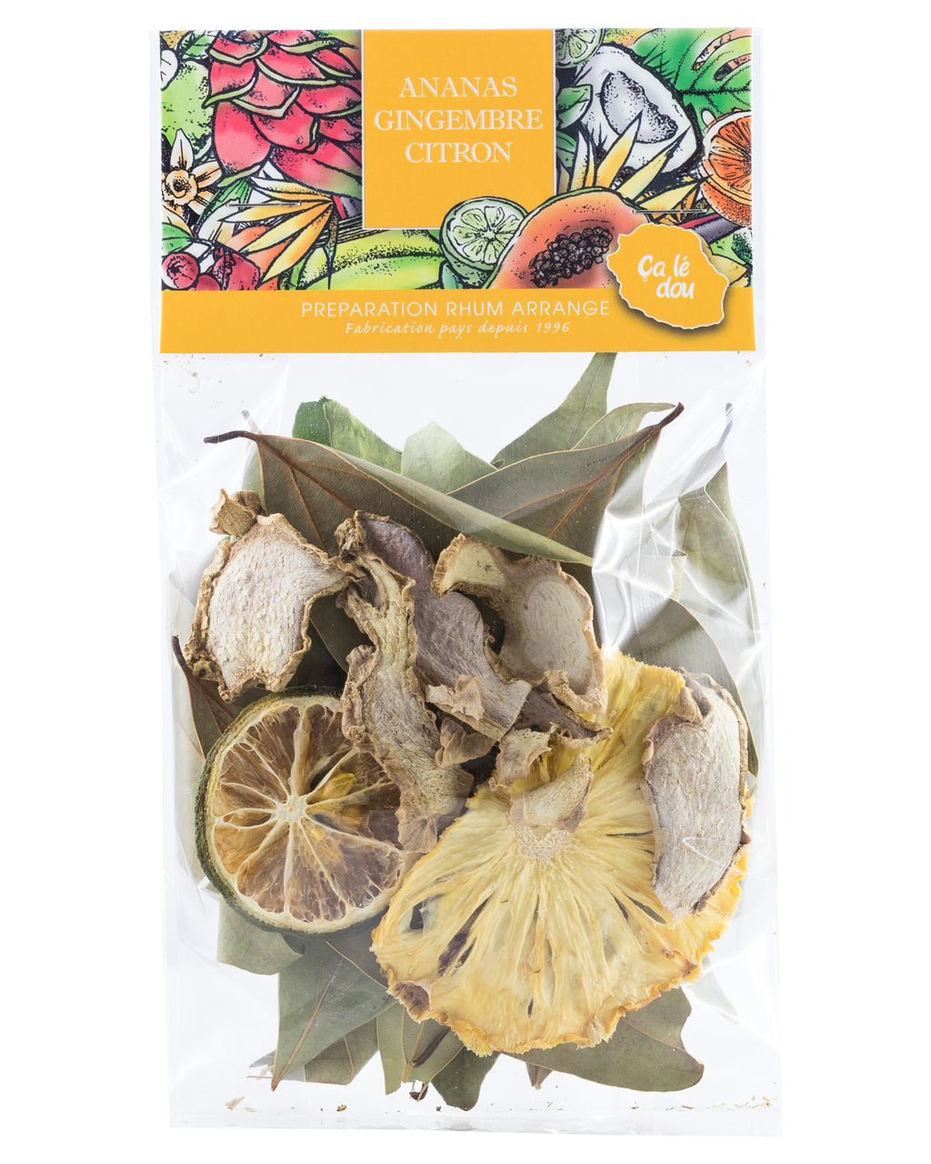 Préparation Rhum Arrangé ANANAS GINGEMBRE CITRON - Rhum Mamzel