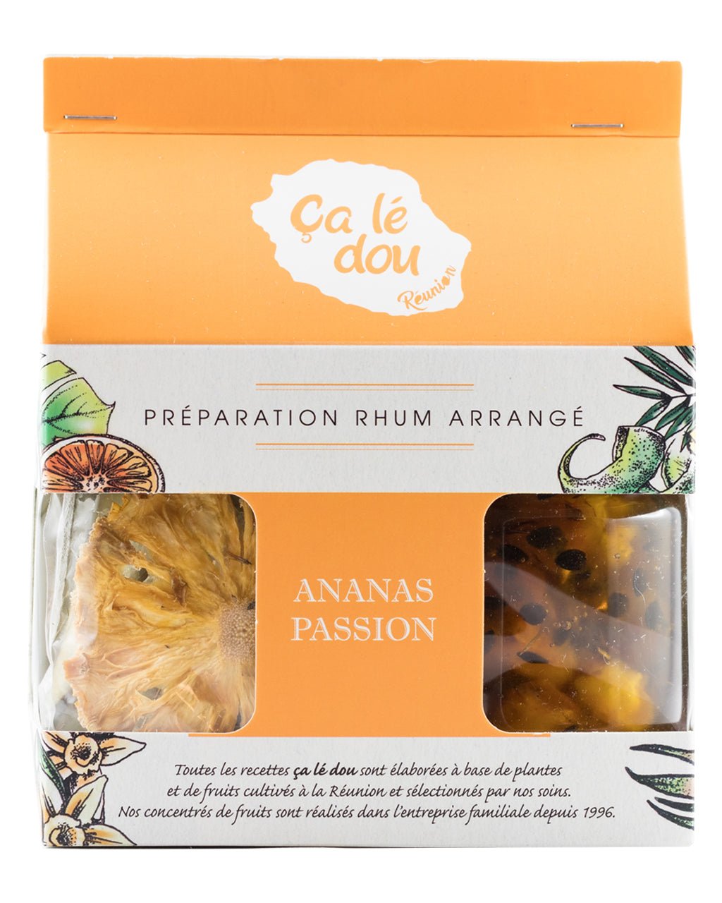 Préparation Rhum Arrangé Ananas Passion - Rhum Mamzel