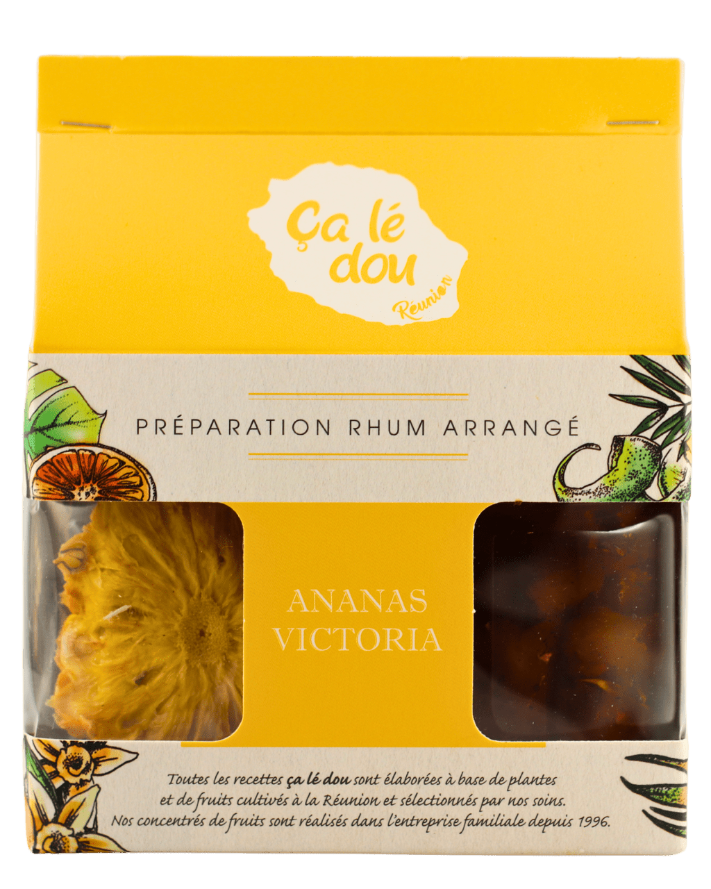 Préparation Rhum arrangé Ananas Victoria - Rhum Mamzel