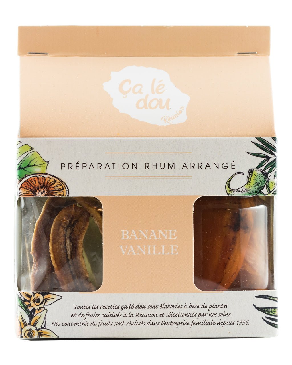 Préparation Rhum Arrangé Banane Vanille - Rhum Mamzel