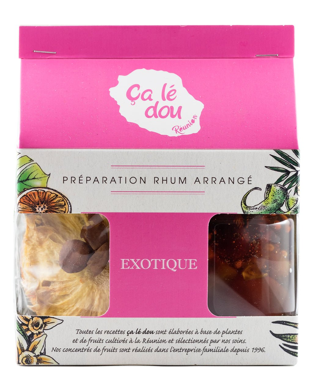 Préparation Rhum arrangé Exotique - Rhum Mamzel