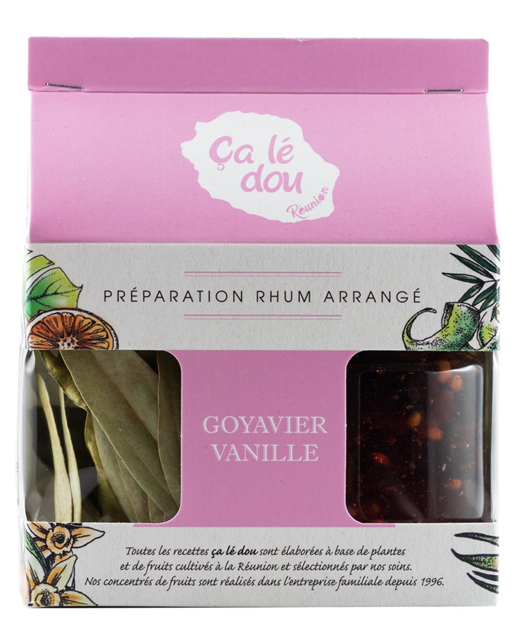 Préparation Rhum arrangé Goyavier Vanille - Rhum Mamzel