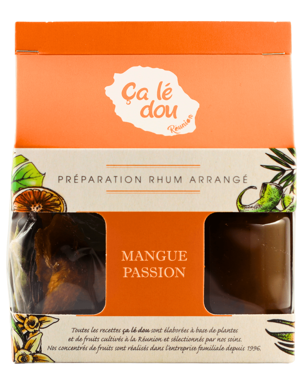 Préparation Rhum arrangé Mangue Passion - Rhum Mamzel