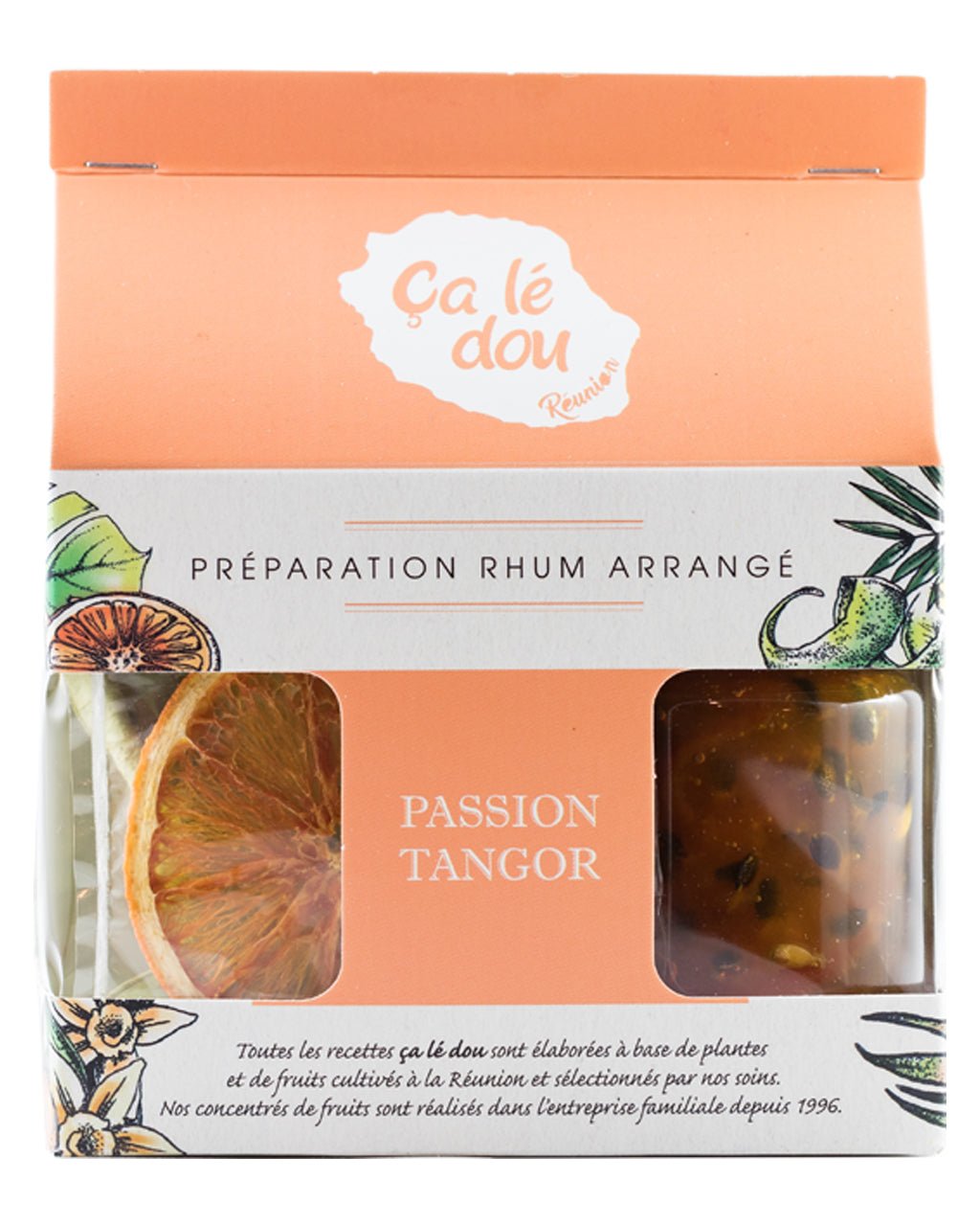 Préparation Rhum arrangé Passion Tangor - Rhum Mamzel