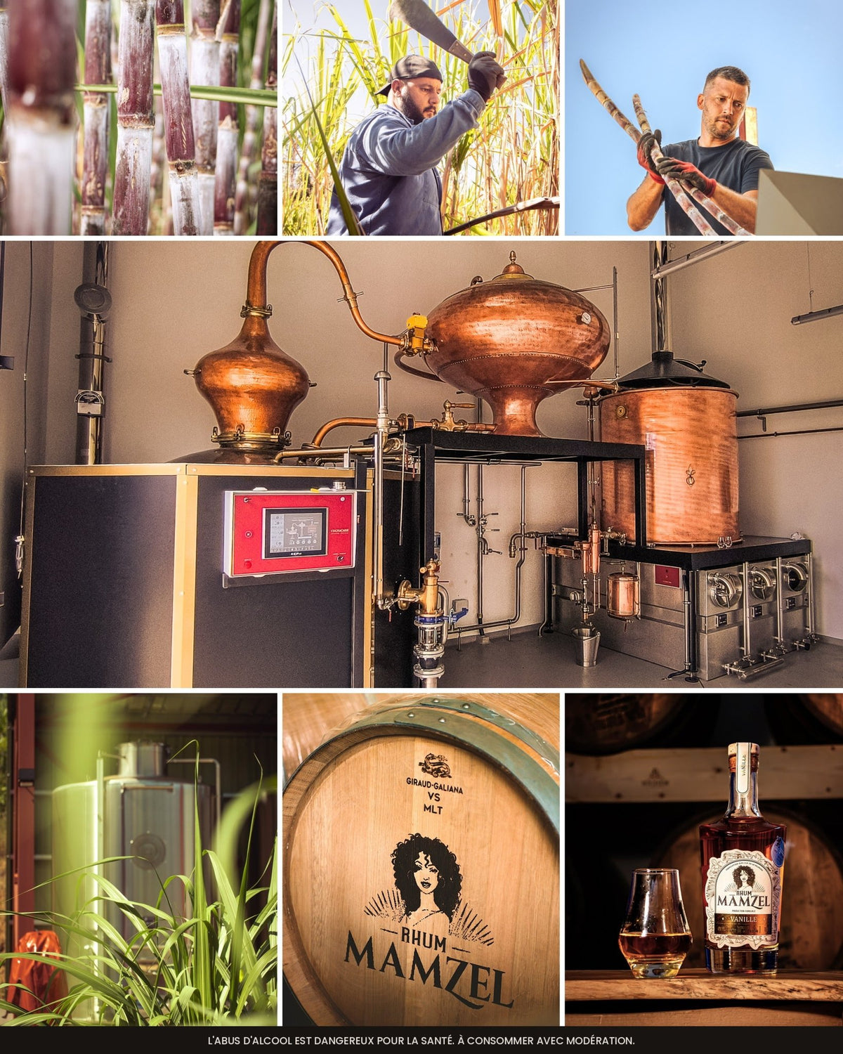 Visite Découverte de la Distillerie · 1h30 - Rhum Mamzel